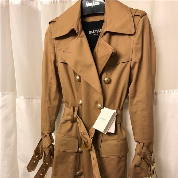 Balmain Jackets & Blazers - Balmain trench coat.